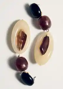Pendientes Aida Granate Talla 99 Mujer Mango