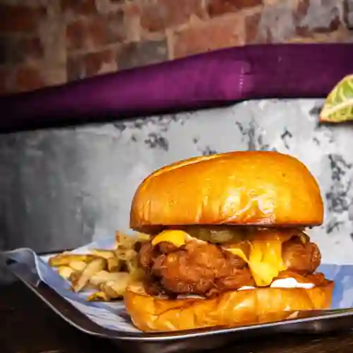 Veggie Burger + Papas