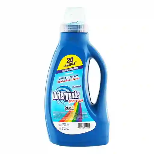 Detergente Gcs Ropa 1000 Ml