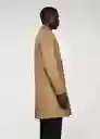 Abrigo Dalan Camel Talla XXL Hombre Mango