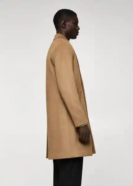 Abrigo Dalan Camel Talla XXL Hombre Mango