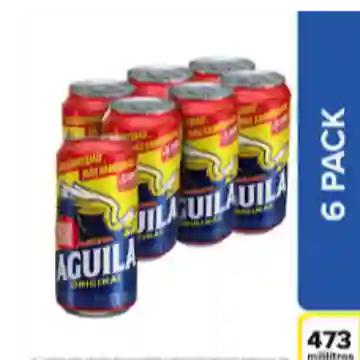 Aguila 473 ml 6 Pack