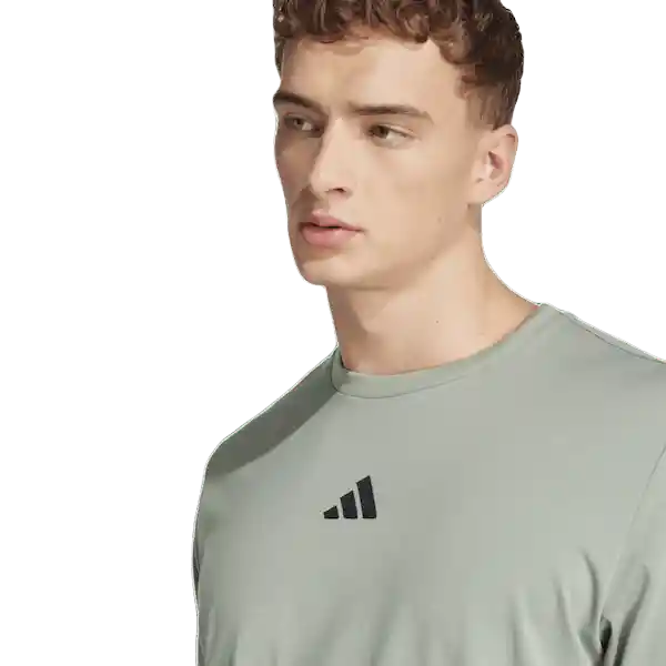 Adidas Camiseta Manga Corta Str g T de Hombre Verde Talla M