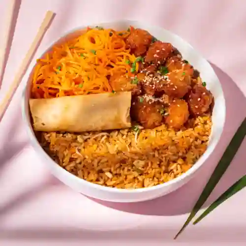 Bowl Arroz Pollo Agridulce