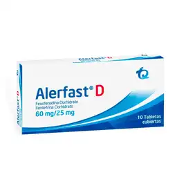 Alerfast D (60 mg / 25 mg)
