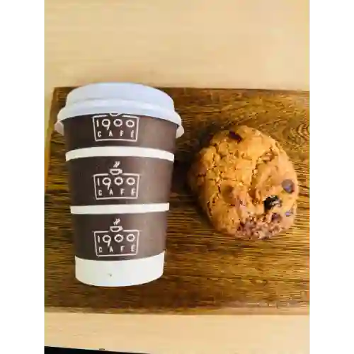 Capuchino 9 Oz + Galleta Reposteria