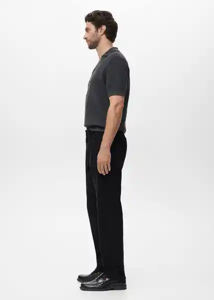 Jean Chet Navy Talla 40 Hombre Mango
