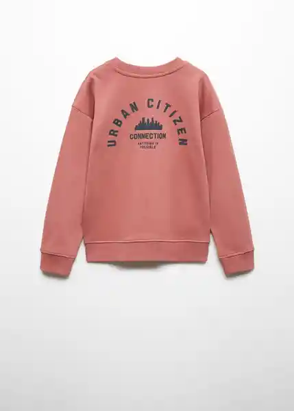 Sudadera Global Cereza Talla 06 Niños Mango