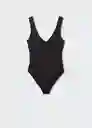 Body Sally Negro Talla S Mujer Mango