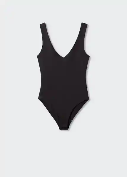 Body Sally Negro Talla S Mujer Mango