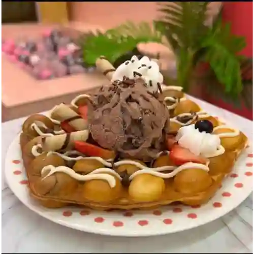 Bubble Waffle Especial