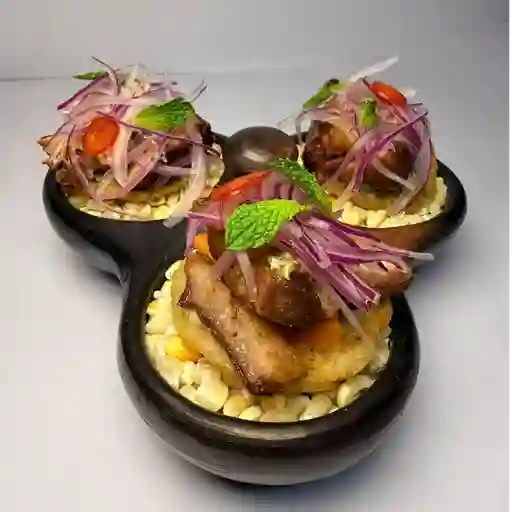 Montadito de chicharrón