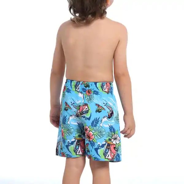 Pantaloneta Surfs up Bebé Masculino Talla 4 Speedo