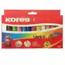 Kores Plastilina Jumbo 12 Colores