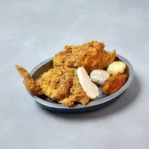 1/4 Pollo Broaster Ala - Pechuga