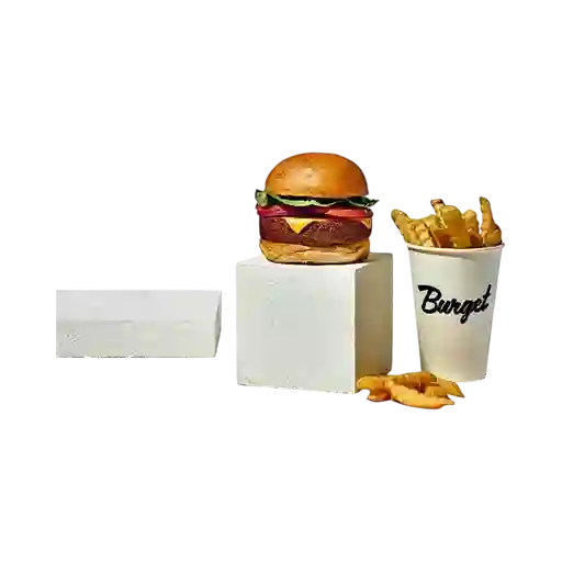 Combo veggie burger