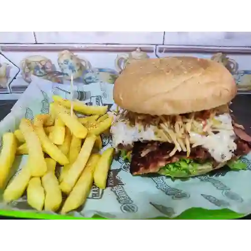 Combo Hamburguesa Mexicana