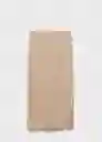 Falda Moss Oro Talla M Mujer Mango