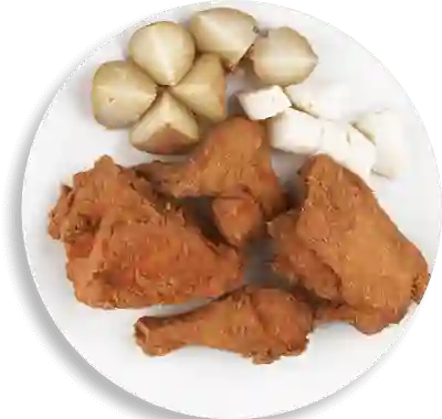 Pollo Broasted X 4 Presas Gratis Maduro