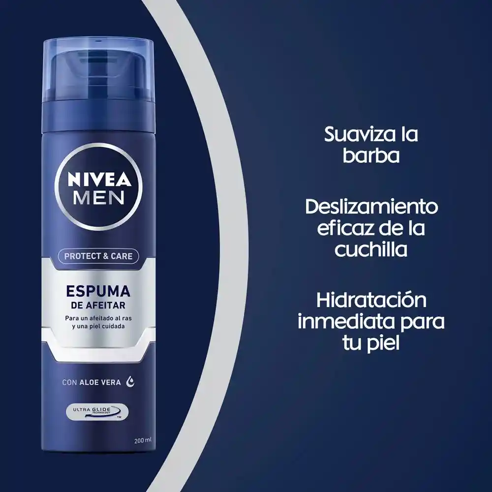 Nivea Men Espuma de Afeitar con Aloe Vera