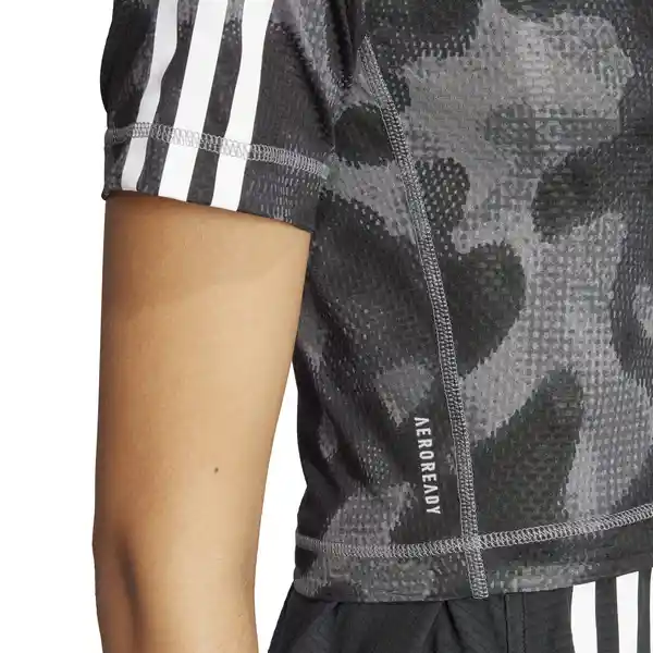 Adidas Camiseta Otr e Aop Tee Mujer Gris Talla M Ref: IK5012