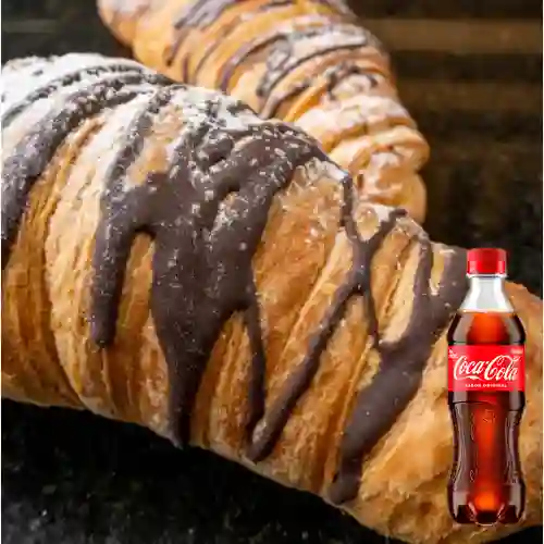 Combo Croissant de Chocolate +Cocacola Orig 500ml