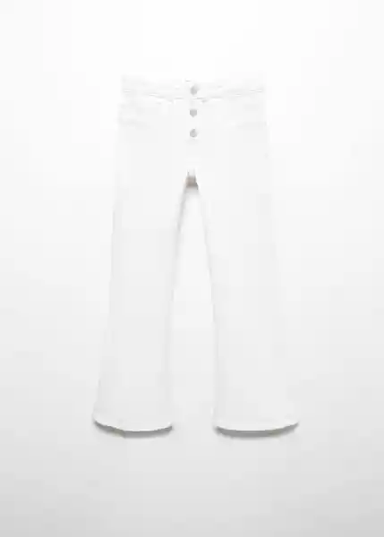 Jean Flarel6 Niñas Blanco Talla 7 Mango