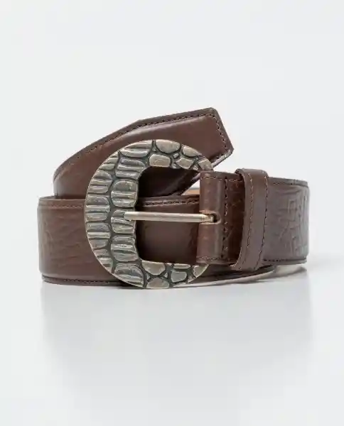 Cinturón Boho Café Caramelo Oscuro Talla M Chevignon
