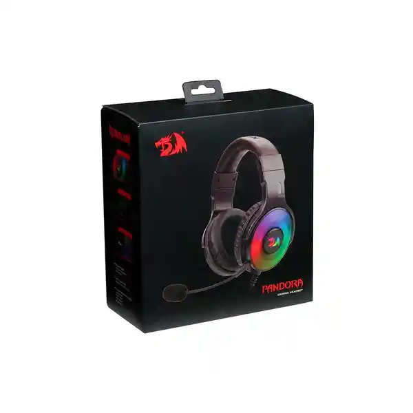 Redragon Auricular Diadema Gamer H350 Pandora RGB