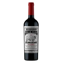 Steak Wine Vino Tinto Premium Malbec