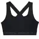 Under Armour Top Crossback Entrenamiento Mujer Negro Talla 10