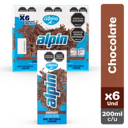 Alpin Leche Sabor a Chocolate