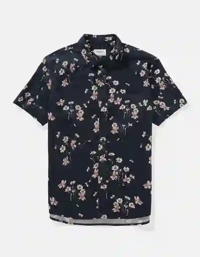Camisa Hombre Azul Talla: MEDIUM 2826410 American Eagle
