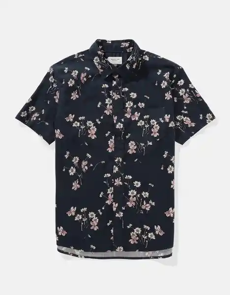Camisa Hombre Azul Talla: MEDIUM 2826410 American Eagle