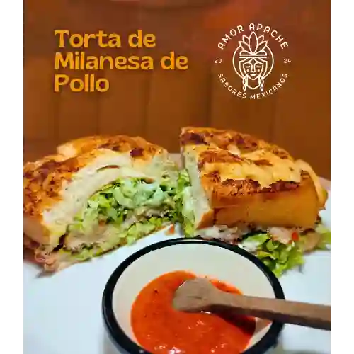 Torta de Milanesa de Pollo