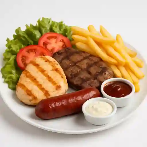 Asado Mixto (pollo,carne)