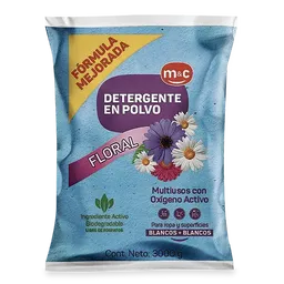 Detergente Polvo Multiusos Floral M&C