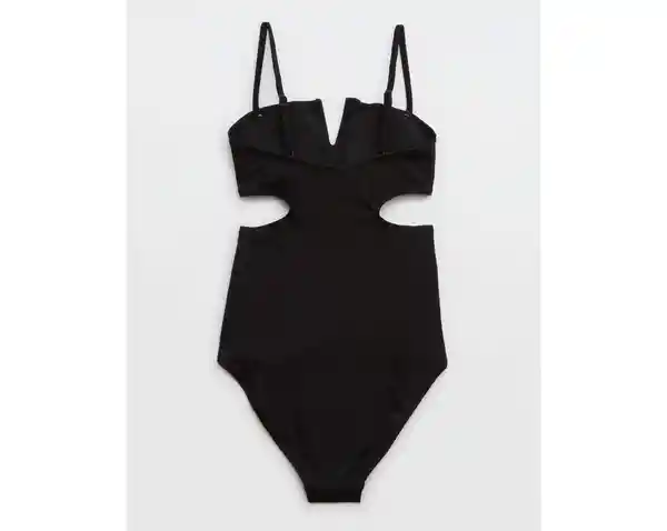 Traje de Baño Aerie Negro Talla SMALL American Eagle