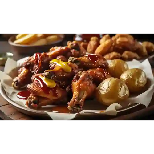 Alitas de Pollo por 12 Puntas