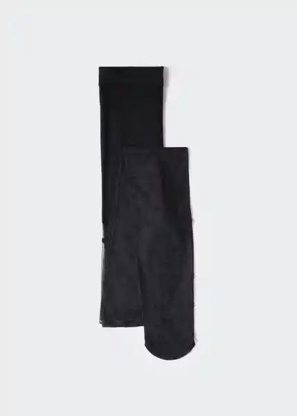 Medias Plumeti Negro Talla M Mujer Mango