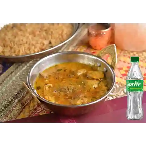 Combo Chiken Curry + Sprite Original 400ml