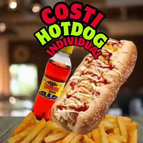 Costi Hotdog + Papas + Gaseosa