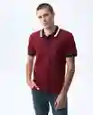 Camiseta Hombre Rojo Talla M 801G001_ROJ191930 Americanino
