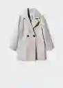 Abrigo Kate Gris Talla 09 Niñas Mango