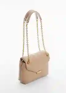 Bolso G Falco Taupe Mujer Mango