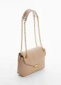 Bolso G Falco Taupe Mujer Mango