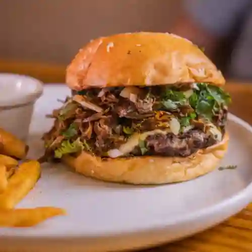 Hamburguesa la Birria
