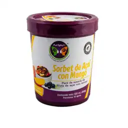 Amapuri Sorbete Açai Mango Vegano