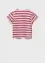 Camiseta Leader Rosa Talla 10 Niñas Mango