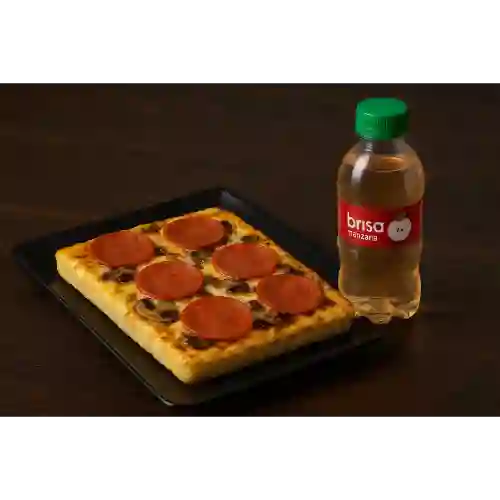 Combo Pizzeta + Agua Saborizada